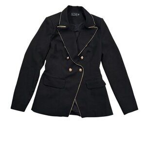 Blithe Los Angeles Medium Blazer Gold Formal Party Wedding Office